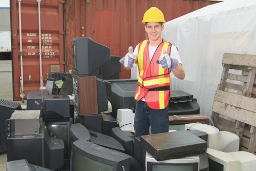 Professional garage clearance service in Honor Oak