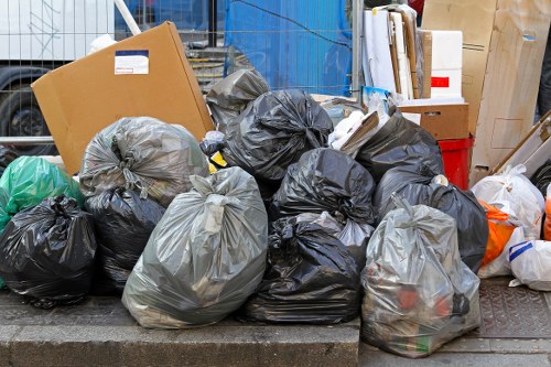 Eco-friendly house clearance in progress at Honor Oak