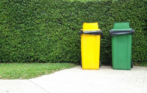 Efficient waste clearance process on a construction site